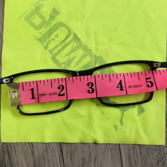 Puma Brown and Blue Men's Prescription Eyeglass Frames with Carrying Cases - Picture 13 of 16